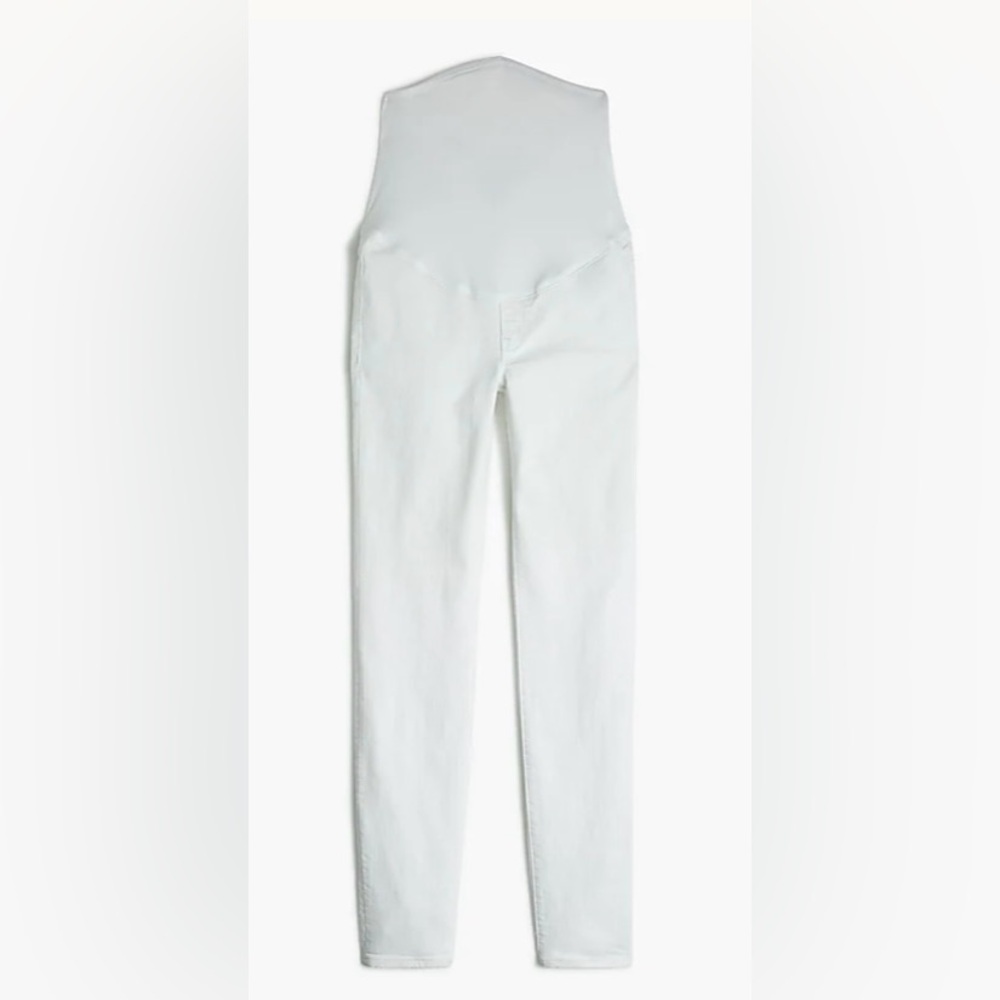 NWT J. Crew white maternity jean in signature stretch - Size 12 (31)